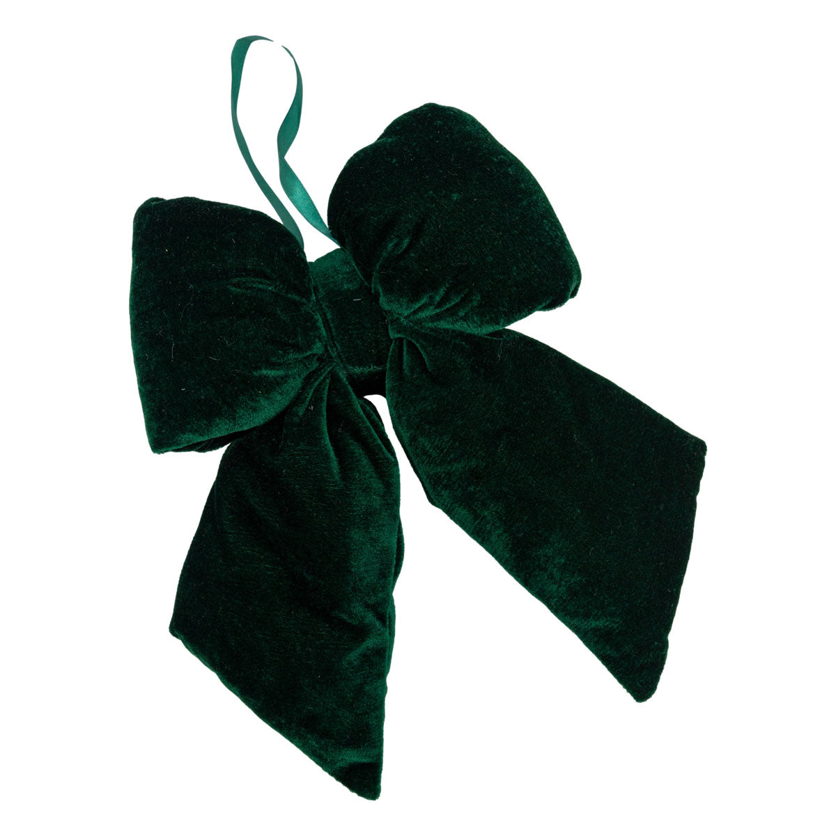 Emerald Green Velvet Bow - Seasonal Decor