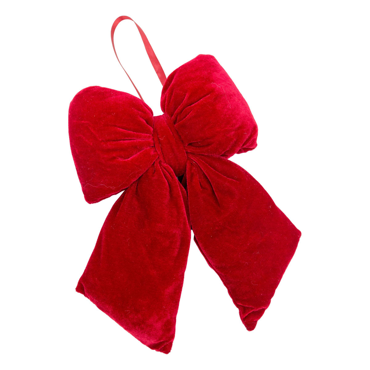 Red Velvet Bow - Seasonal Decor