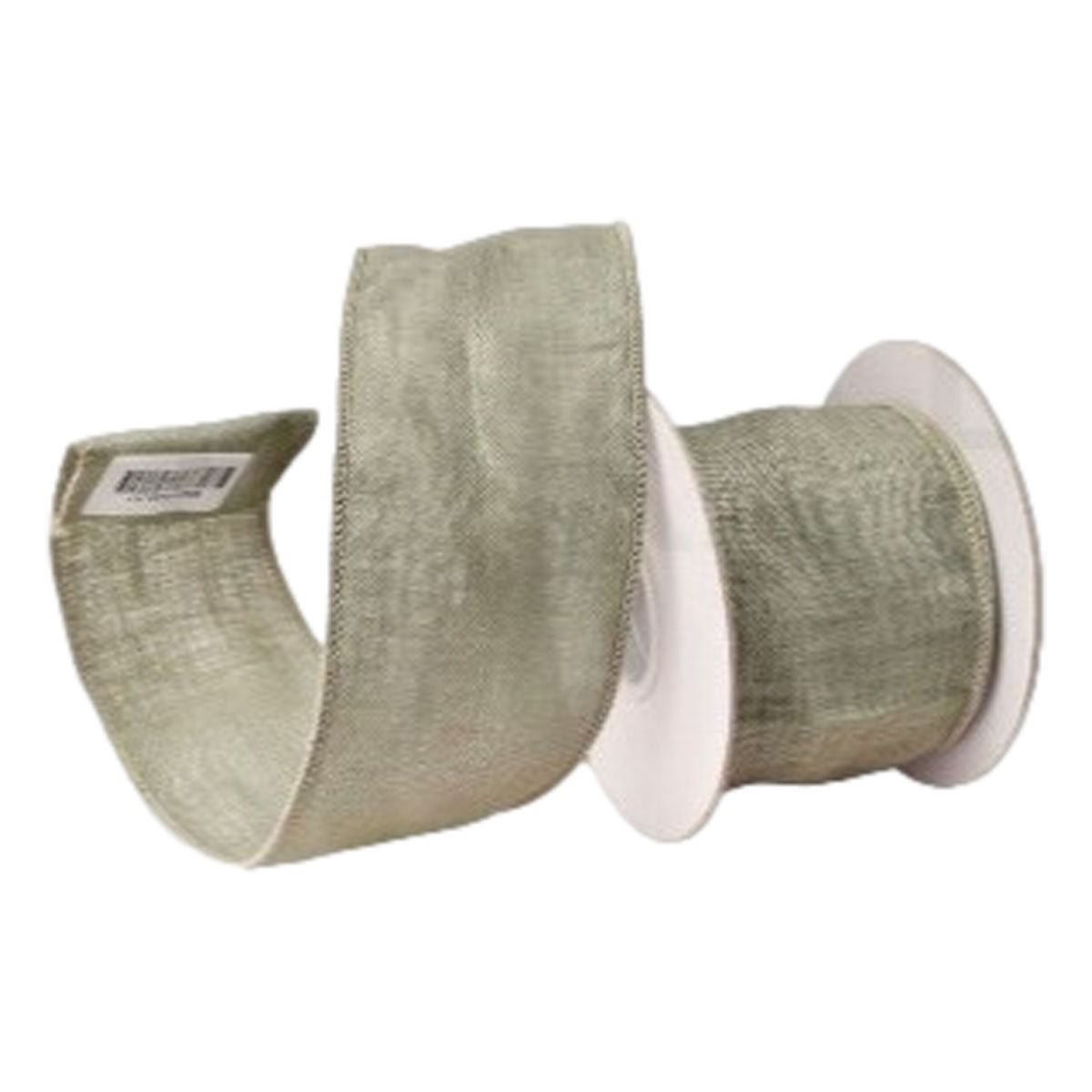 64mm Sage Ribbon - Seasonal Decor