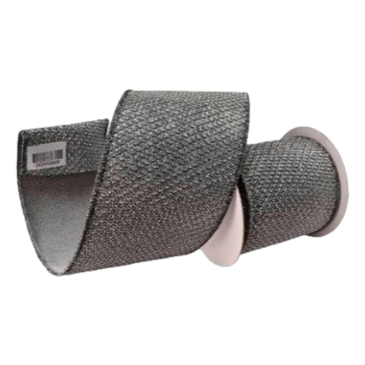 64mm Black Jute Ribbon - Seasonal Decor