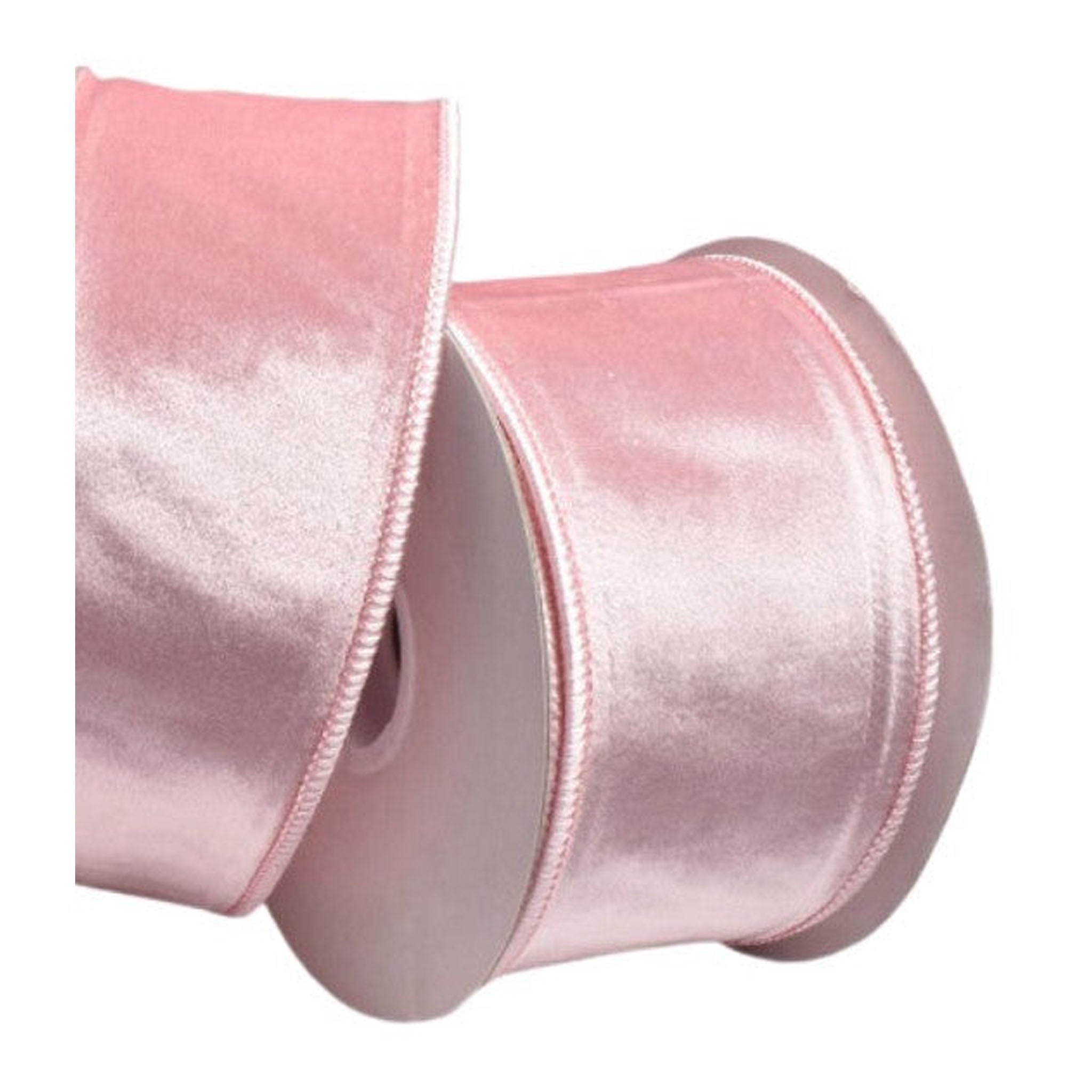 100mm Pale Pink Ribbon - Seasonal Decor