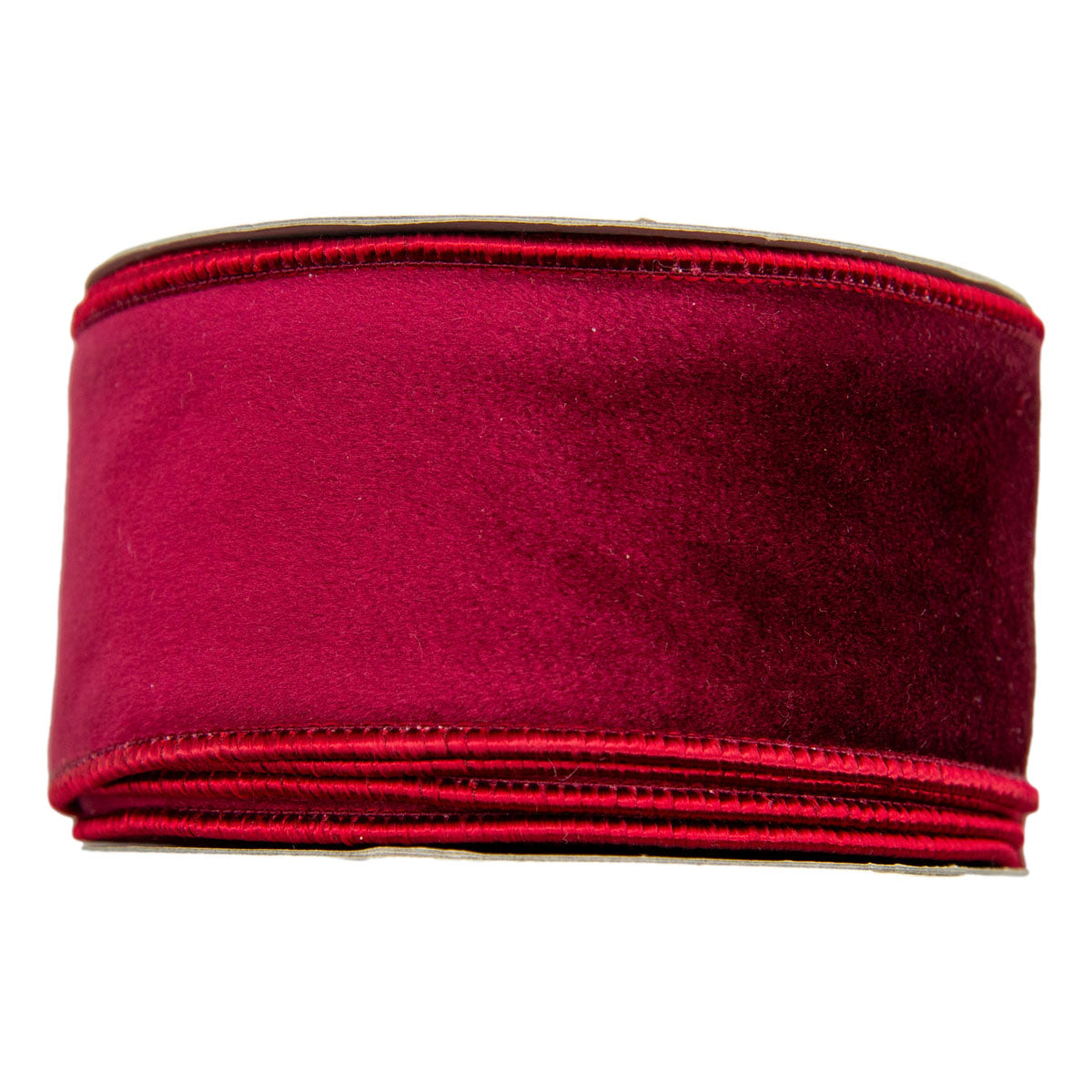 64mm Burgundy Ribbon - Seasonal Decor