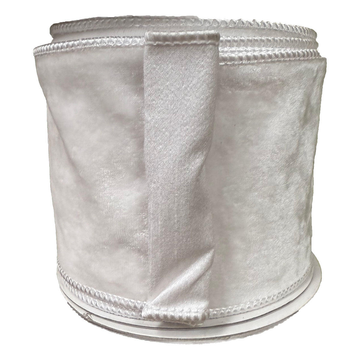 100mm White Ribbon - Seasonal Decor