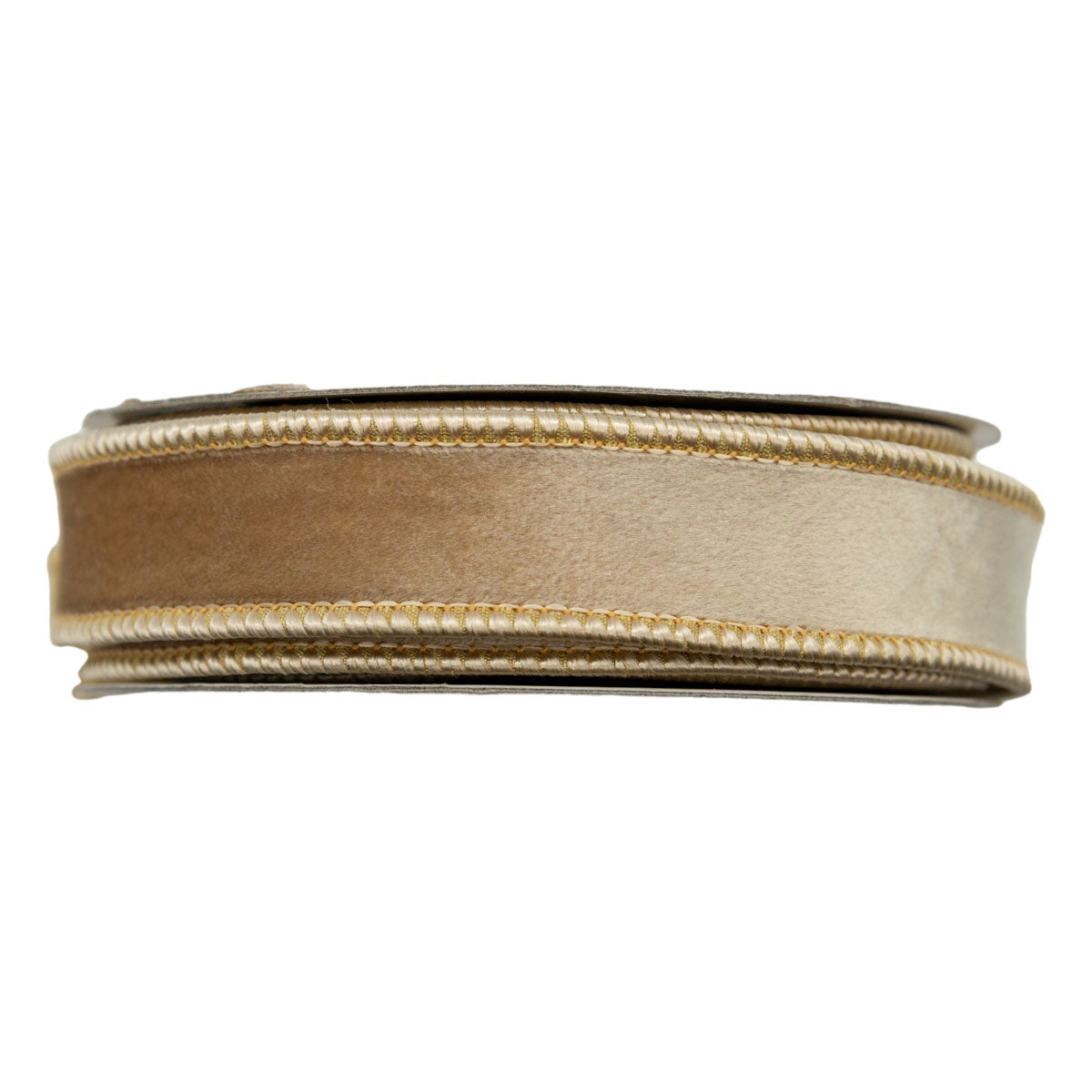 25mm Champagne Ribbon - Seasonal Decor