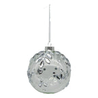 Clear Glass Rhinestone Ball - Seasonal Decor
