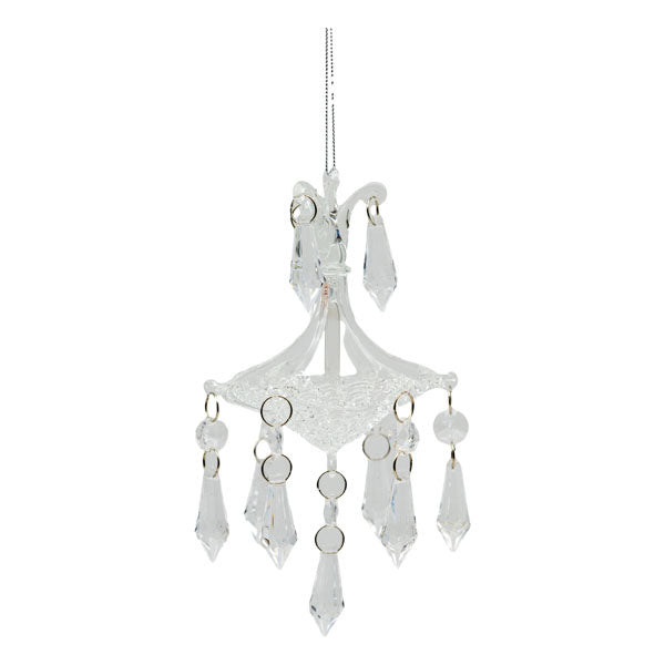 Glass Chandelier Hanging - Seasonal Decor
