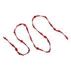 180cm Red Crystal Garland - Seasonal Decor