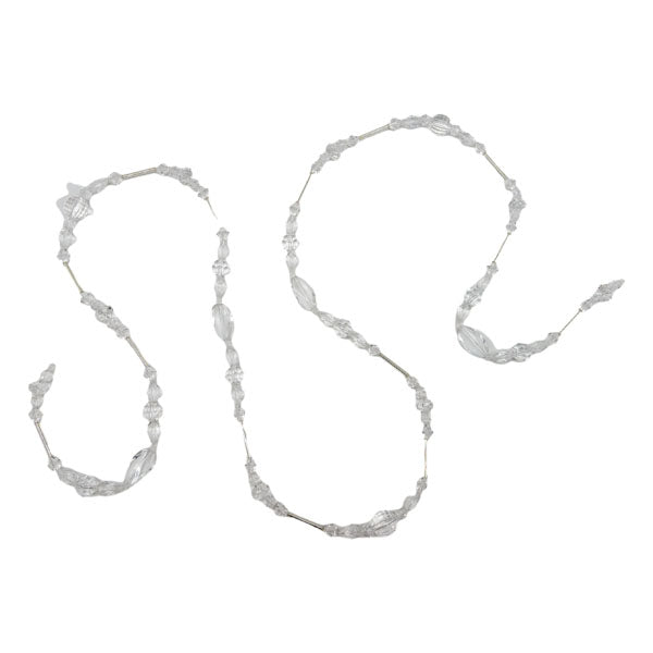 180cm Clear Crystal Garland - Seasonal Decor