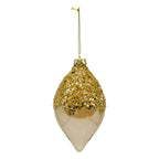 Gold Beaded Long Drop - Seasonal Decor