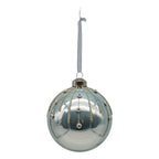 Pale Blue Drip Ball - Seasonal Decor