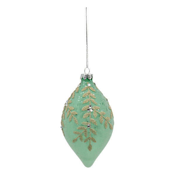 Mint Champagne Long Drop - Seasonal Decor