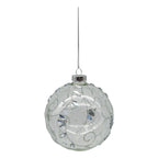 Clear Rhinestone Swirl Ball - Seasonal Decor