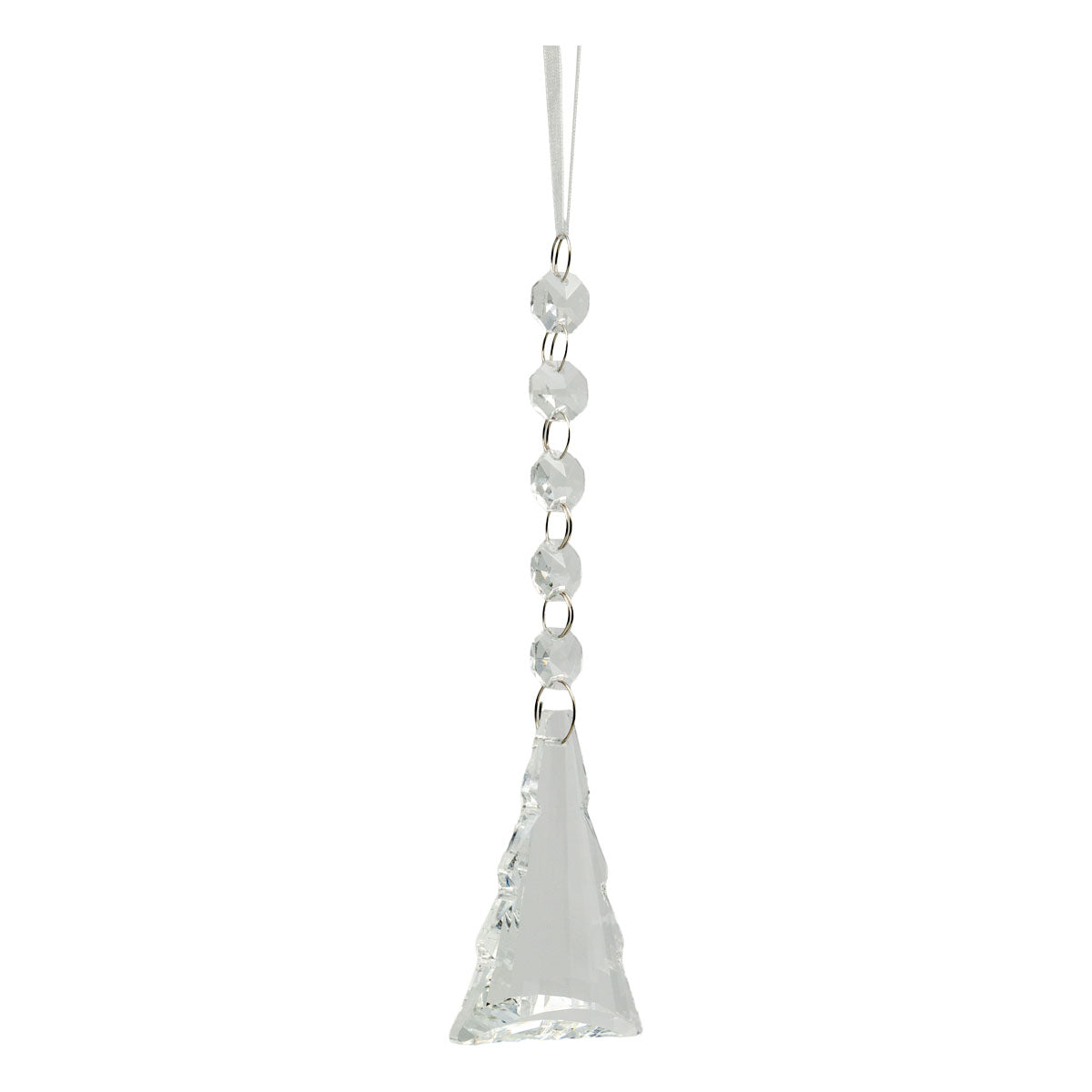 17cm Clear Tree Crystal Drop - Seasonal Decor