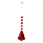18cm Tree Red Crystal Drop - Seasonal Decor