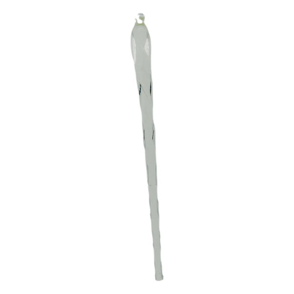 19cm Clear Icicle - Seasonal Decor