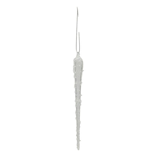 15cm Encrusted Icicle - Seasonal Decor