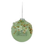 Mint Beaded Top Ball - Seasonal Decor
