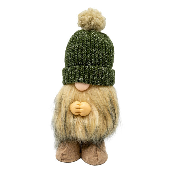 34cm Green Hat Gnome - Seasonal Decor