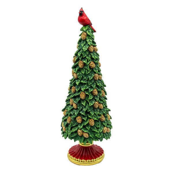 Cardinal Christmas Tree Lge - Seasonal Decor