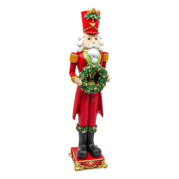 Red Soldier Wreath - Seasonal Decor