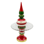 Red Green Candy Plate - Seasonal Decor