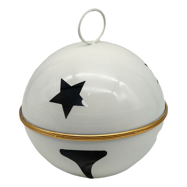 20cm White Bell - Seasonal Decor