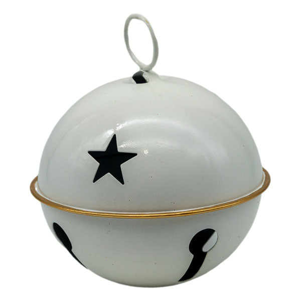 14cm White Bell - Seasonal Decor