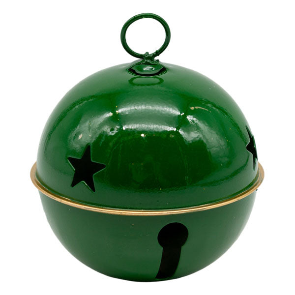 12cm Green Bell - Seasonal Decor
