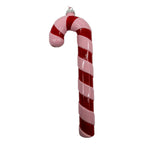 Candy Cane Pink Red Hanging Ornament - Seasonal Decor