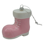 Pink Boot Hanging Ornament - Seasonal Decor