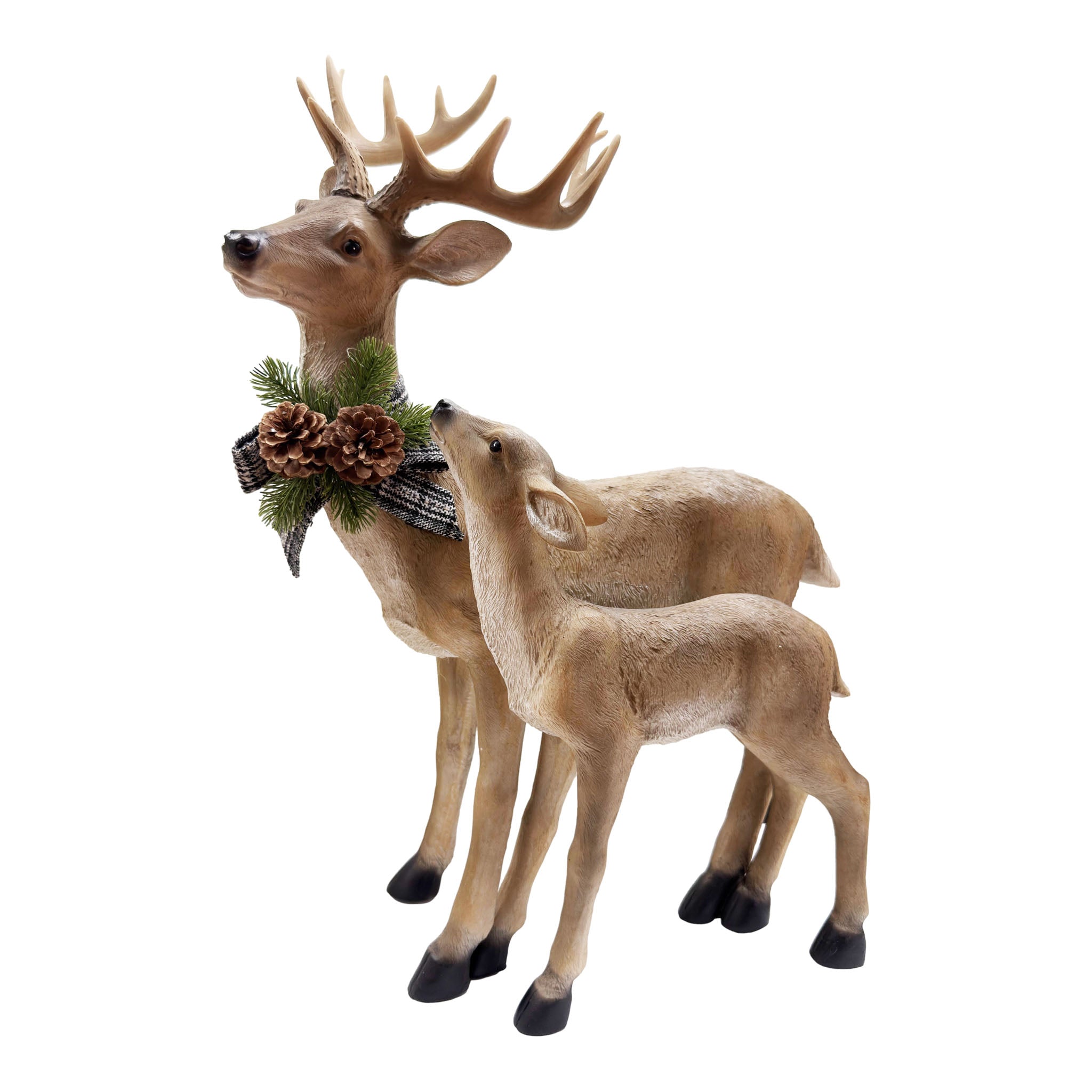 63cm Deer And Fawn - Seasonal Decor