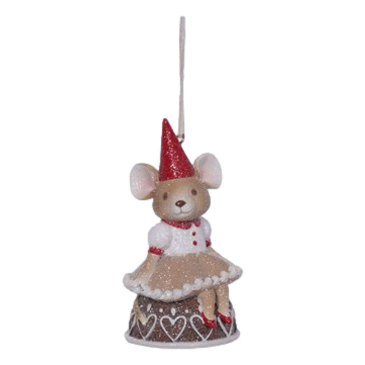 Party Girl Mouse Hanging - Seasonal Decor
