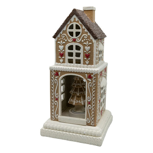 43cm Musical Gingerbread House - Seasonal Decor