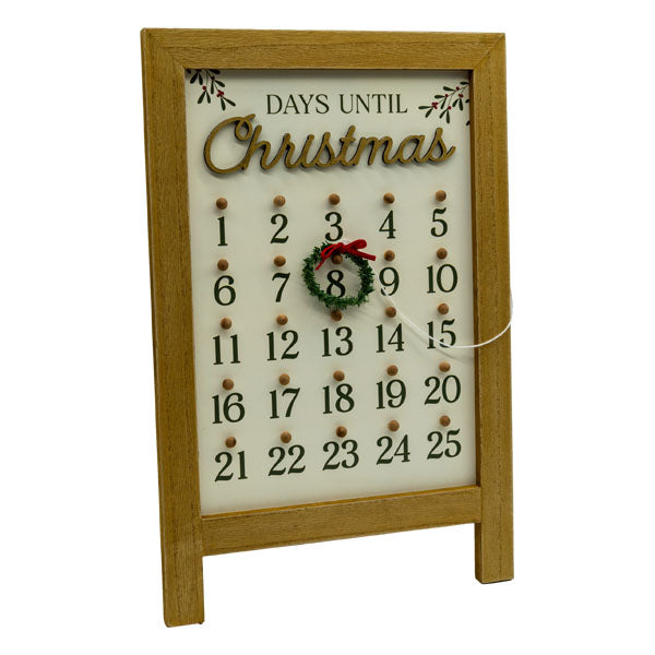 Christmas Table Countdown - Seasonal Decor