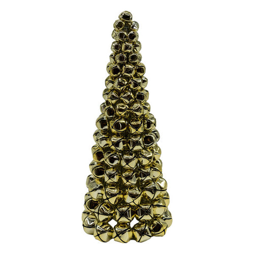 Gold Bell Christmas Tree - Seasonal Decor