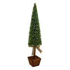 Lg Green Tree Natural Pot - Seasonal Decor