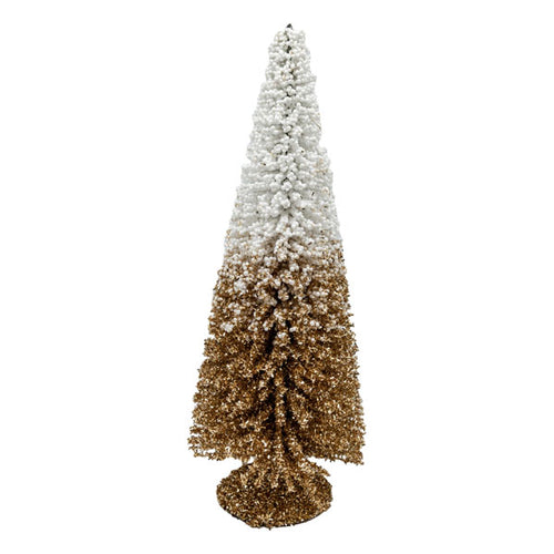 Sm White Champagne Ombre Tree - Seasonal Decor
