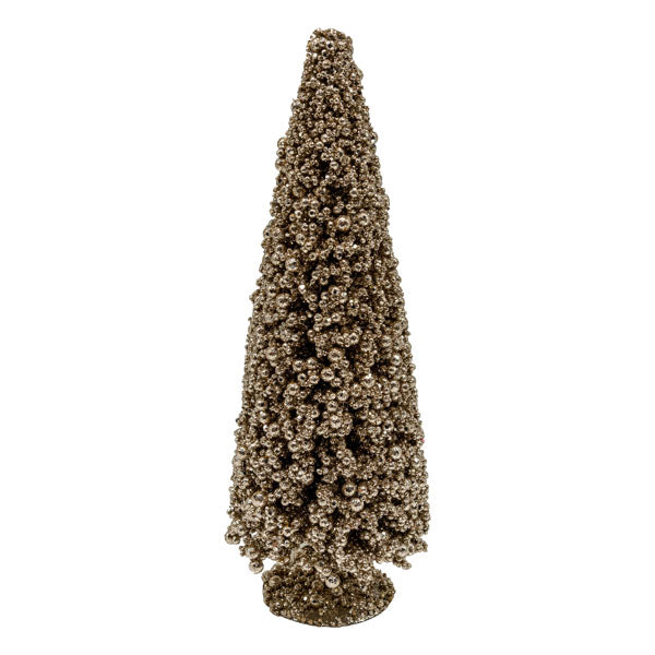 Sm Champagne Table Top Tree - Seasonal Decor