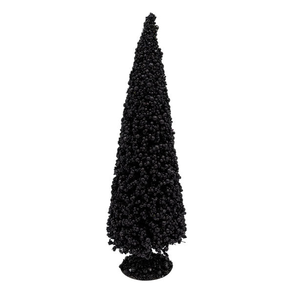 Med Black Table Top Tree - Seasonal Decor