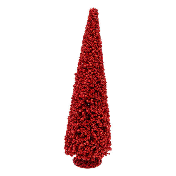 Lg Red Table Top Tree - Seasonal Decor