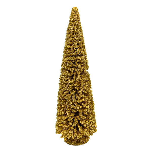Lg Gold Table Top Tree - Seasonal Decor