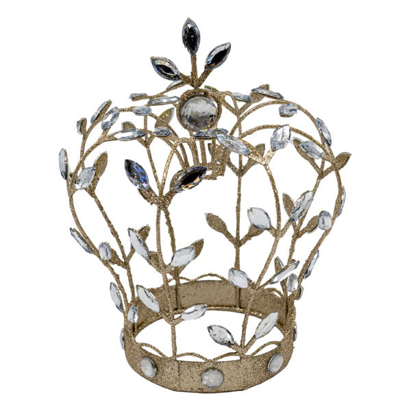 Champagne Crown Tree Topper - Seasonal Decor