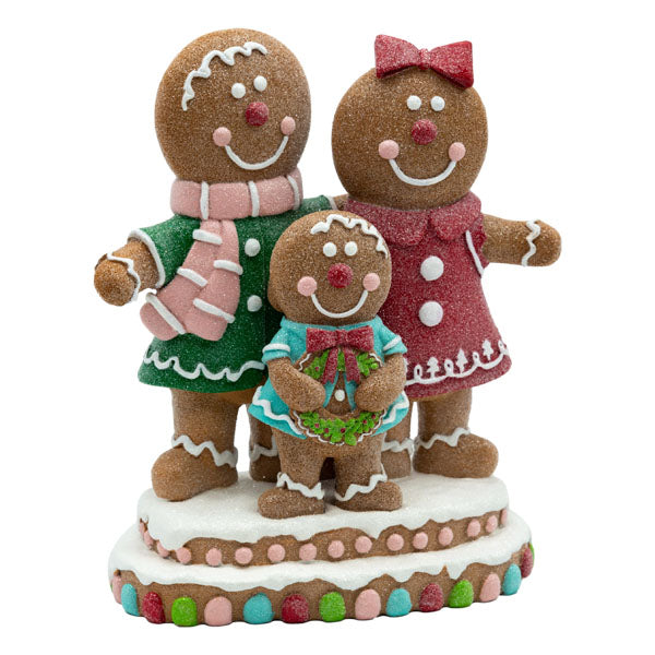 Gingerbread Family - Seasonal Decor