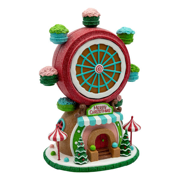 Gingerbread Ferris Wheel - Seasonal Decor