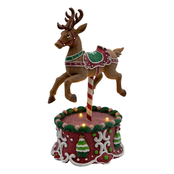 Gingerbread Reindeer Decor - Seasonal Decor