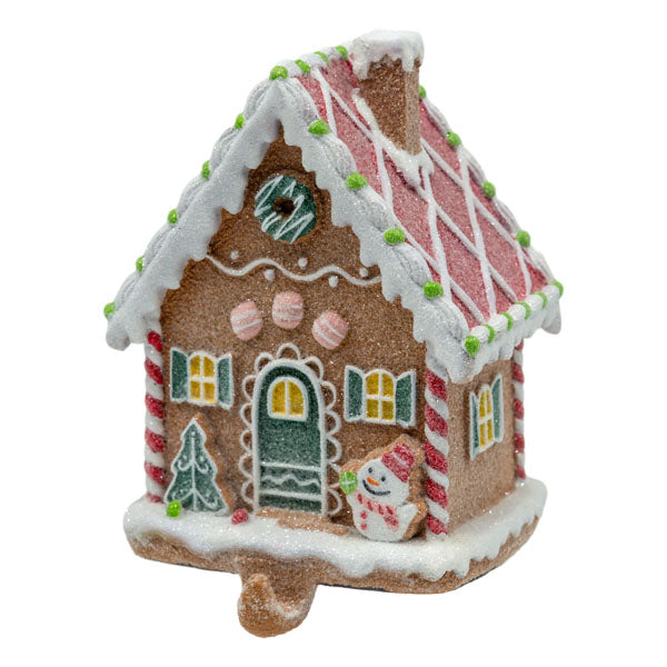 House Snowman S/ Holder - Seasonal Decor