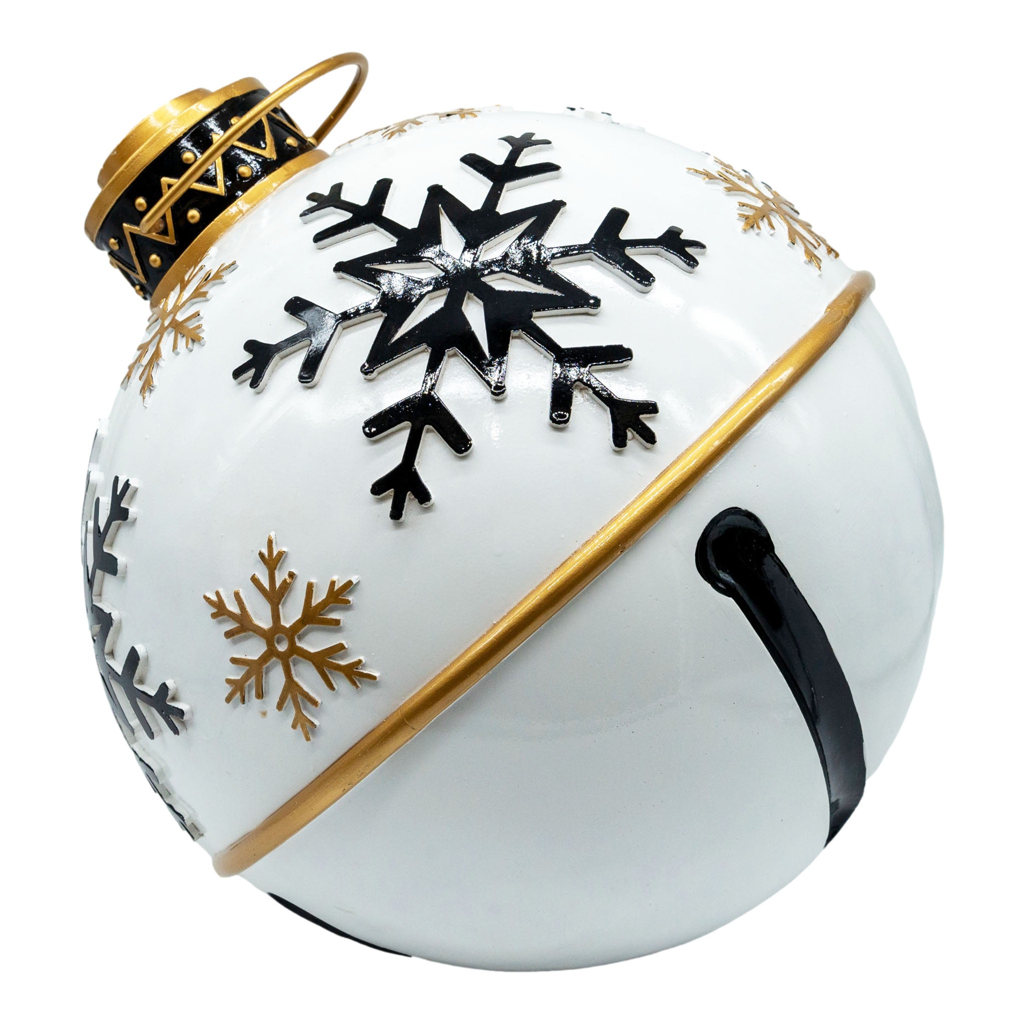White Large Ball Decor - Seasonal Decor