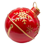 Red Large Ball Decor - Seasonal Decor