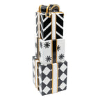 51cm Black And White Gift Stack - Seasonal Decor
