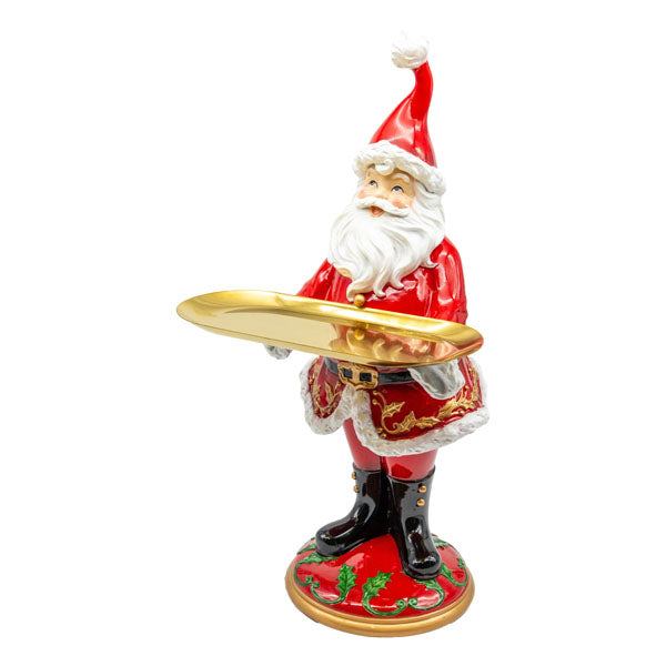 58cm Serving Santa - Seasonal Decor